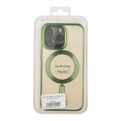 Купити Чехол TPU Metallic with Magsafe для iPhone 13 Pro, 2