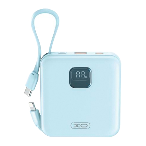 Купить Power Bank XO PR235 22.5W with built-in iP and TYPE-C cable 10000 mAh, 6