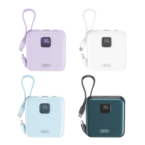 Купить Power Bank XO PR235 22.5W with built-in iP and TYPE-C cable 10000 mAh, 10