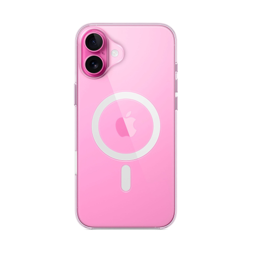 Чохол TPU Clear Case with Magsafe для iPhone 16 Plus превью 2