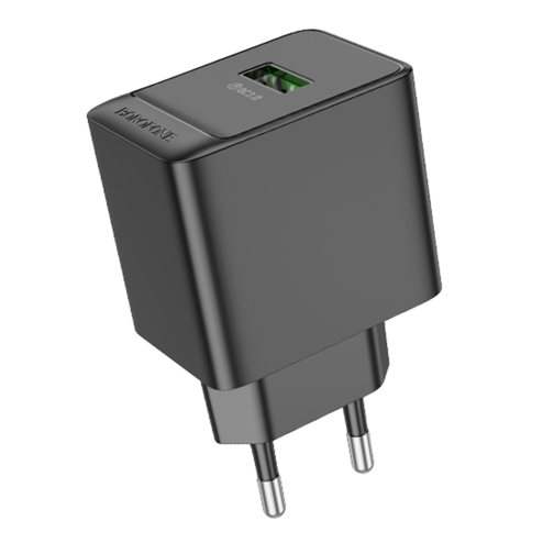 Купити Мережевий Зарядний Пристрій Borofone BAS12A 1USB QC3.0 18W