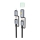 Купить USB Hoco U138 USB-C/iP to USB-C/LED Light 1.2m