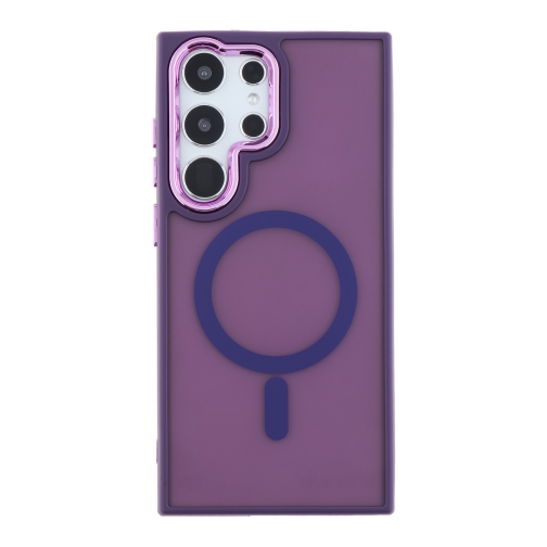 Купить Чехол TPU+PC Space Magnetic Color with Magsafe для Samsung Galaxy S23 Ultra 5G (S918), 9
