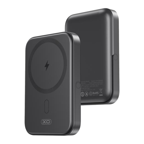 Купити Універсальна Мобільна Батарея Power Bank XO PR242 PD20W Magnetic wireless 15W Type-C with U-shaped holder 5000mAh, 4
