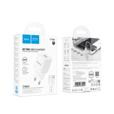 Купить Сетевое Зарядное Устройство Hoco C145A 1USB QC 18W+USB to Micro Купить Сетевое Зарядное Устройство Hoco C145A 1USB QC 18W+USB to Micro