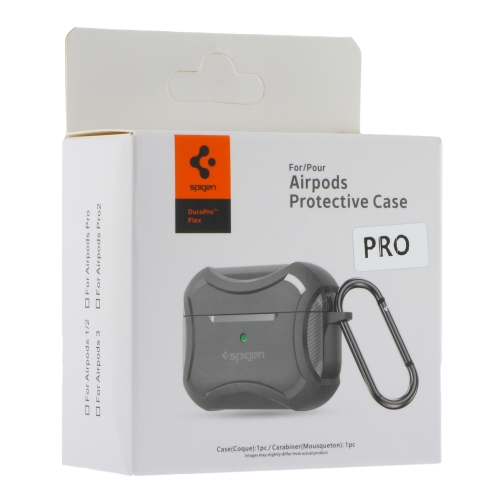 Купити Футляр TPU Spigen DuraPro Flex with Hook для Airpods Pro, 5