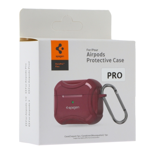 Купити Футляр TPU Spigen DuraPro Flex with Hook для Airpods Pro, 7
