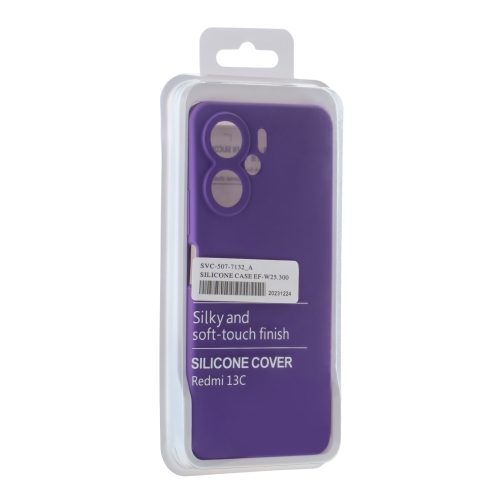 Купити Чохол Liquid Silicone (AA) Full Camera для Xiaomi Redmi 13C/Poco C65, 8
