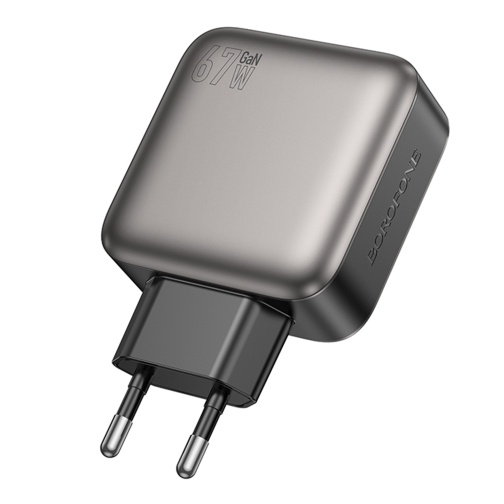 Купити Мережевий Зарядний Пристрій Borofone BAS57A 3USB-C/1USB PD/QC 67W GAN, 4