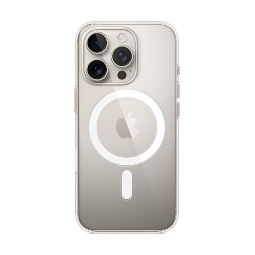 Купити Чохол TPU Clear Case with Magsafe для iPhone 16 Pro, 2
