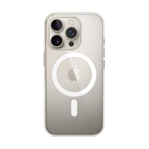Чохол TPU Clear Case with Magsafe для iPhone 16 Pro превью 2