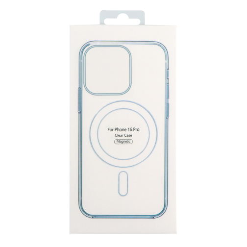 Чохол TPU Clear Case with Magsafe для iPhone 16 Pro превью 3