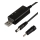 Купить USB to DC для роутера с 5v на 9V(2A) или 12V(1.5A) 5.5х2.1/3.5x1.35 mm с переключателем Черный