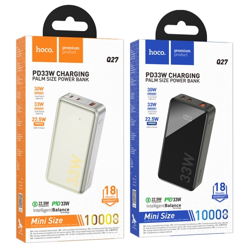 Купити Універсальна Мобільна Батарея Power Bank Hoco Q27 Jewel 33W 10000mAh, 2