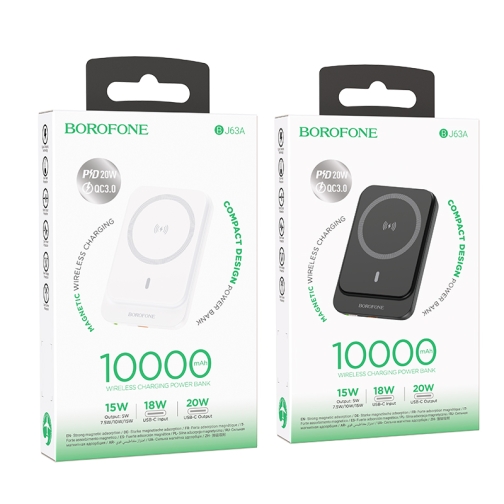 Купить Power Bank Borofone BJ63A Nimble PD20W magnetic 10000mAh, 2