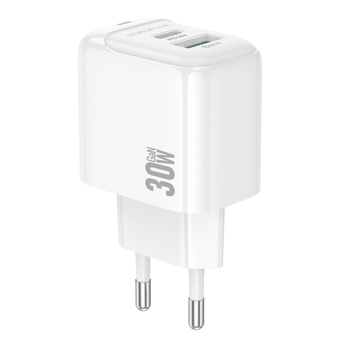 Купити Мережевий Зарядний Пристрій Borofone BAS45A 1USB-C/1USB PD/QC 30W, 3