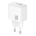 Купити Мережевий Зарядний Пристрій Borofone BAS45A 1USB-C/1USB PD/QC 30W, 3