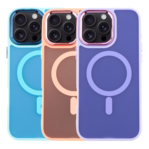 Чохол TPU+PC Space Magnetic Color with Magsafe для iPhone 16 Pro