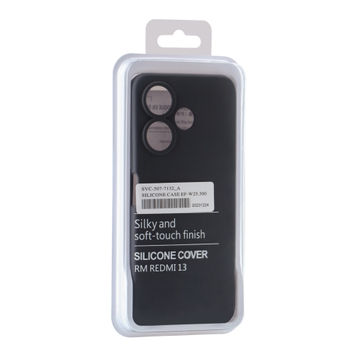 Купити Чохол Liquid Silicone (AA) Full Camera для Xiaomi Redmi 13 4G/Poco M6 4G, 5