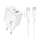 Купить Сетевое Зарядное Устройство Borofone BAS44A 1USB-C/1USB PD/QC 20W+Type-C to Type-C