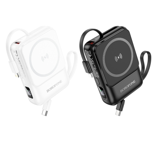 Купити Універсальна Мобільна Батарея Power Bank Borofone BJ59 Refined 22.5W+PD20W with magnetic cable 10000mAh