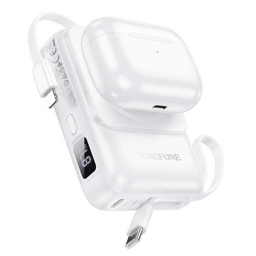 Купити Універсальна Мобільна Батарея Power Bank Borofone BJ59 Refined 22.5W+PD20W with magnetic cable 10000mAh, 6