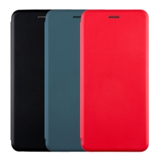 Купити Чохол-книжка шкіра для Xiaomi Redmi Note 13 Pro 4G/Poco M6 Pro 4G/Redmi Note 14S