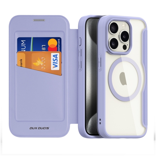 Купити Чохол-книжка Dux Ducis Skin X Pro with MagSafe для iPhone 15 Pro, 8