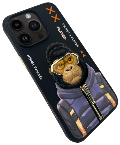 Чохол TPU+PC Nimmy 3D with Metal Buttons для iPhone 15 Pro Max превью 10