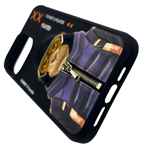 Чохол TPU+PC Nimmy 3D with Metal Buttons для iPhone 15 Pro Max превью 12
