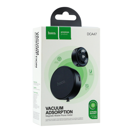 Автотримач Hoco DCA47 Magnetic/Vacuum Electric превью 2