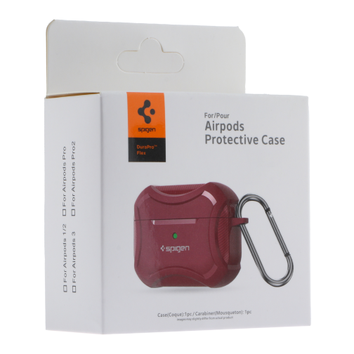 Футляр TPU Spigen DuraPro Flex with Hook для Airpods 3 превью 7