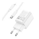 Купить Сетевое Зарядное Устройство Hoco C149A 1USB/1USB-C PD/QC 30W+Type-C to Lightning, 5