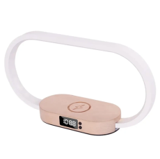 Купити Бездротовий Зарядний Пристрій WR08 3in1+Lamp/Clock/Wireless 10W М'ят.упак.