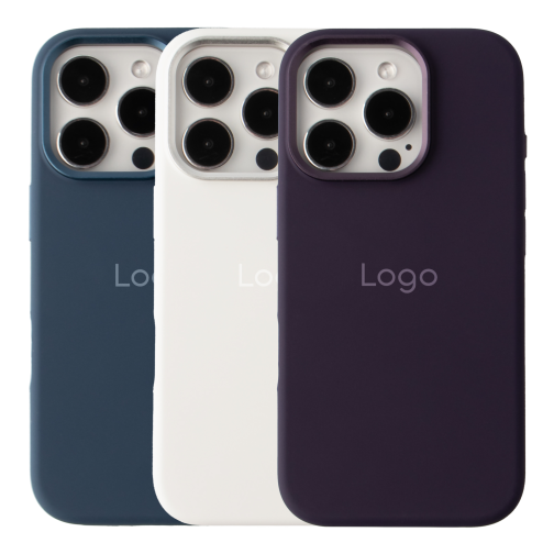 Чохол Silicone Case Metal Buttons (AA) для iPhone 16 Pro Max