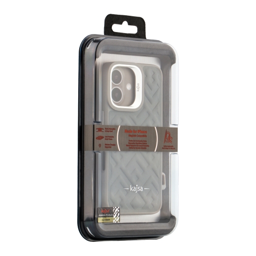Купить Чехол Kajsa Briquette Collection Rhombus with MagSafe для iPhone 16 Pro Max, 6