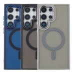 Купити Чохол TPU+PC Space Magnetic Color with Magsafe для Samsung Galaxy S24 Ultra 5G (S928)