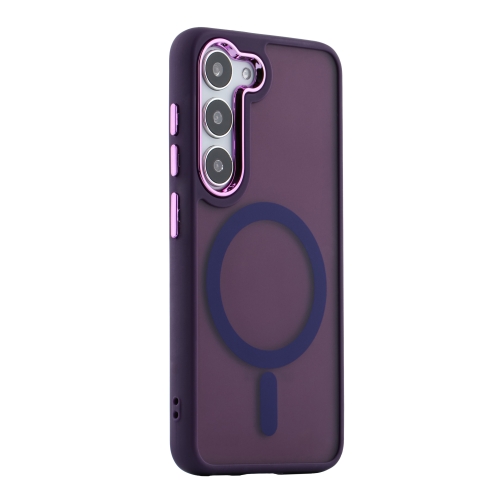 Купити Чохол TPU+PC Space Magnetic Color with Magsafe для Samsung Galaxy S23+ 5G (S916), 11