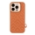 Купить Чехол Kajsa Briquette Collection Rhombus with MagSafe для iPhone 16 Pro Max Brown