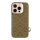 Купить Чехол Kajsa Briquette Collection Rhombus with MagSafe для iPhone 16 Pro Max Olive