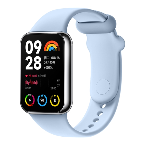 Купити Ремінець для Xiaomi Mi Band 8 Pro/Mi Band 9 Pro/Redmi Watch 4 Silicone, 19