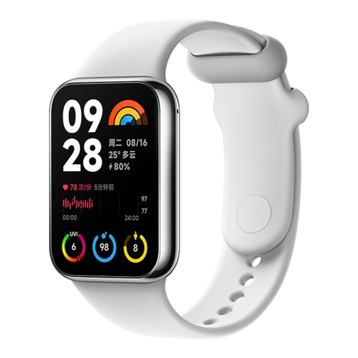 Купити Ремінець для Xiaomi Mi Band 8 Pro/Mi Band 9 Pro/Redmi Watch 4 Silicone, 27