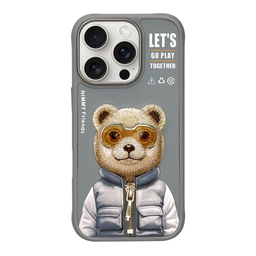 Купити Чохол TPU+PC Nimmy 3D with Metal Buttons для iPhone 16 Pro Max, 3