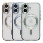 Купить Чехол TPU Metallic Chrome Full Camera with Magsafe для iPhone 16