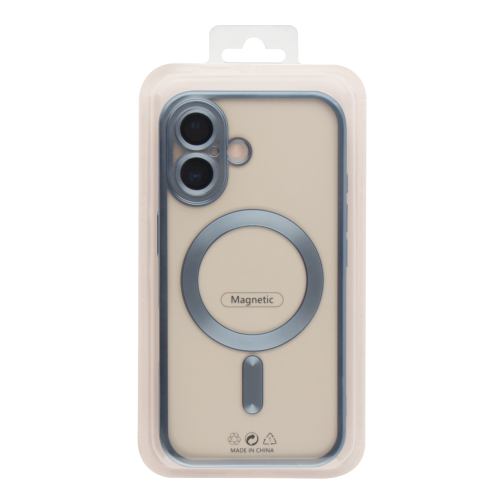 Чохол TPU Metallic Chrome Full Camera with Magsafe для iPhone 16 превью 3