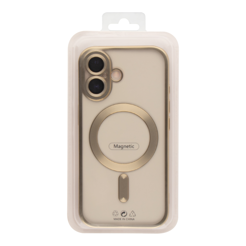 Чохол TPU Metallic Chrome Full Camera with Magsafe для iPhone 16 превью 5