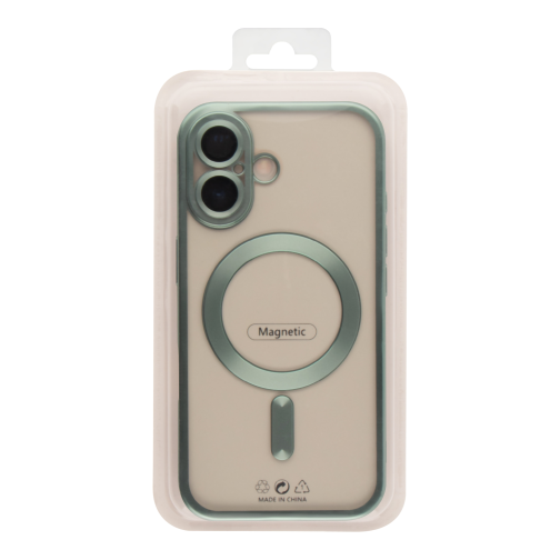 Чохол TPU Metallic Chrome Full Camera with Magsafe для iPhone 16 превью 6
