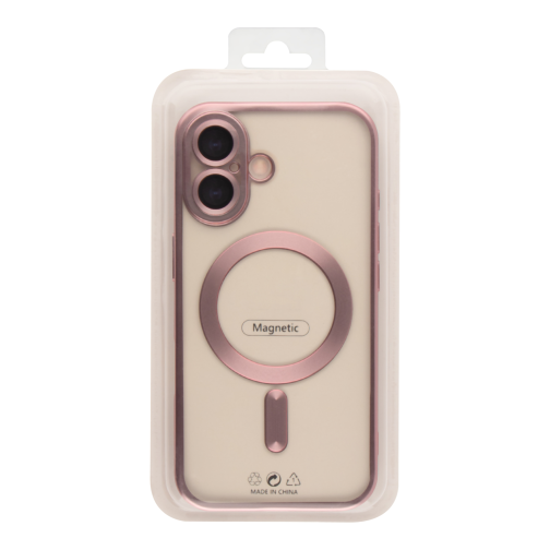 Чохол TPU Metallic Chrome Full Camera with Magsafe для iPhone 16 превью 7