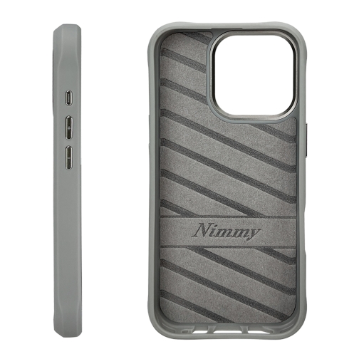 Купити Чохол TPU+PC Nimmy 3D with Metal Buttons для iPhone 16 Pro Max, 9