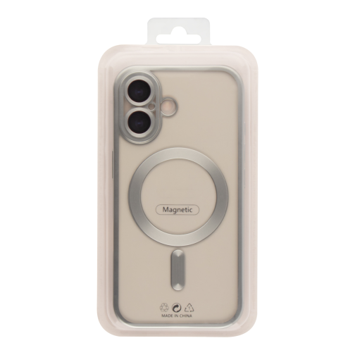 Чохол TPU Metallic Chrome Full Camera with Magsafe для iPhone 16 превью 8